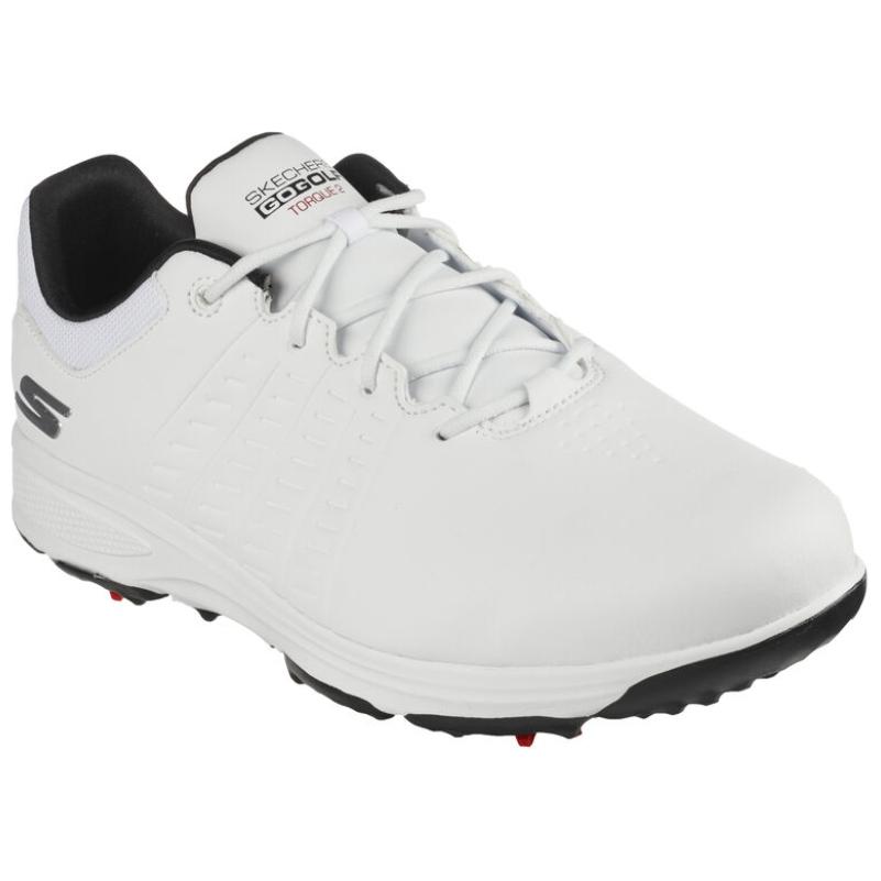Lookbook Skechers GO Golf Torque 2 'Putih Hitam' 214027-WBK