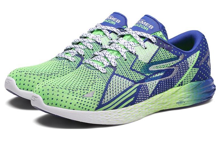 Lookbook Skechers Go Meb Razor 'Green Blue' 54119-GRBL