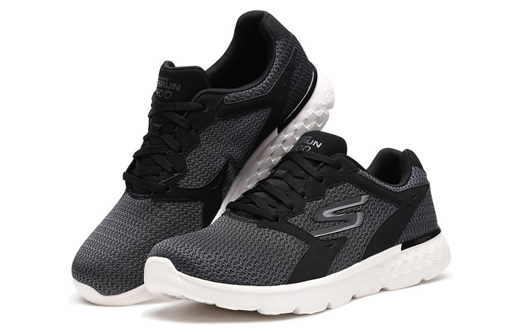 Skechers Go 400 Low-Top 'Black White Grey' 圖 3