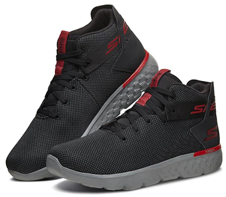 Skechers Go Run 400 'Hitam Merah High-Top' 661021-BKRD Lookbook Skechers Go Run 400 'Hitam Merah High-Top' 661021-BKRD