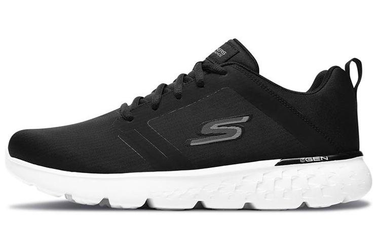 Skechers Go Run 400 'Black White' 55298-BKW