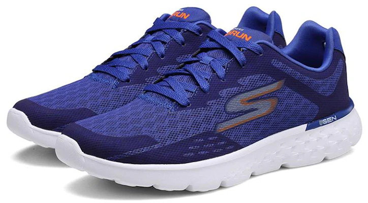 斯凯奇 Go Run 400 '蓝色橙色' 54353-BLOR Lookbook 斯凯奇 Go Run 400 '蓝色橙色' 54353-BLOR