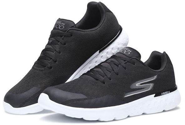 Skechers Go Run 400 Low-Top Sneakers Black/White 55299-BKW Lookbook Skechers Go Run 400 Low-Top Sneakers Black/White 55299-BKW