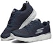Lookbook Skechers Go Run 400 Rendah Biru 661013-NVY