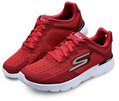 Skechers Go Run 400 低筒 跑步鞋 男款 紅色 Lookbook Skechers Go Run 400 低筒 跑步鞋 男款 紅色