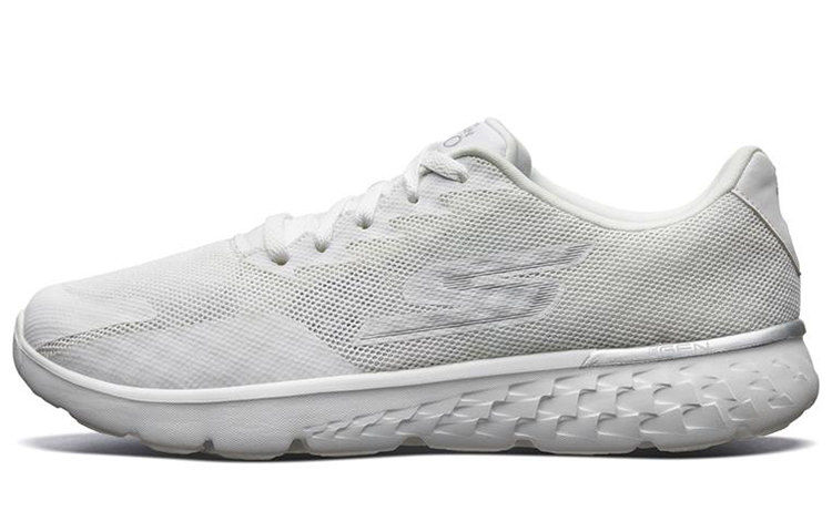 Skechers Go Run 400 'White Grey' 55299-WHT