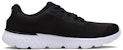 Skechers Go Run 400 Generate Rendah Hitam/Putih 54354-BKW