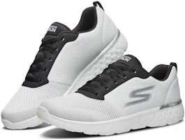 Lookbook Skechers Go Run 400 低筒 跑步鞋 男款 白黑