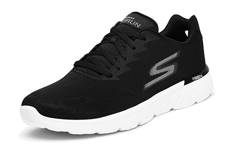 Skechers Go Run 400 'Black Dark Grey White' 圖 3
