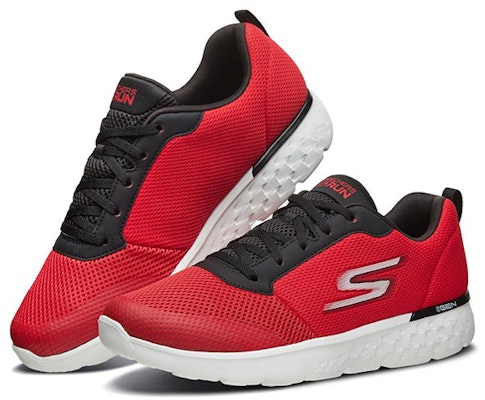 Skechers Go Run 400 休閒低筒跑步鞋 紅黑 Lookbook Skechers Go Run 400 休閒低筒跑步鞋 紅黑