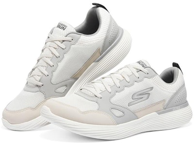 Skechers Go Run 400 V2 'Putih Abu-abu Merah Muda' 220026-WGY Lookbook Skechers Go Run 400 V2 'Putih Abu-abu Merah Muda' 220026-WGY