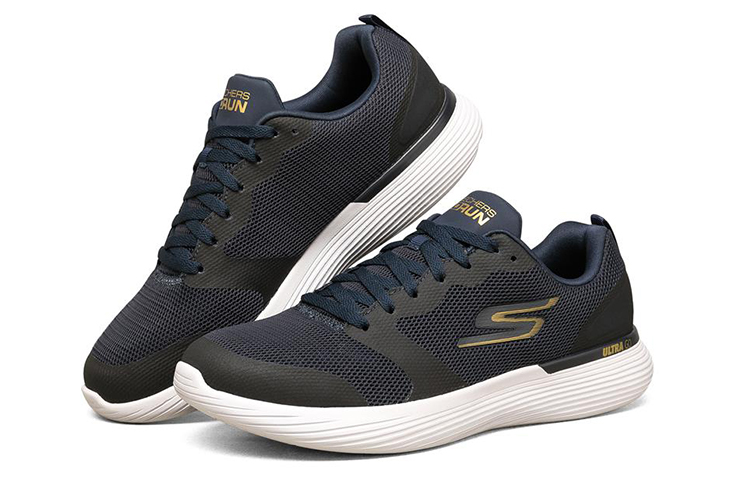 Lookbook Skechers Go Run 400 V2 Lage Sneakers Blauw Navy 220027-NVGD
