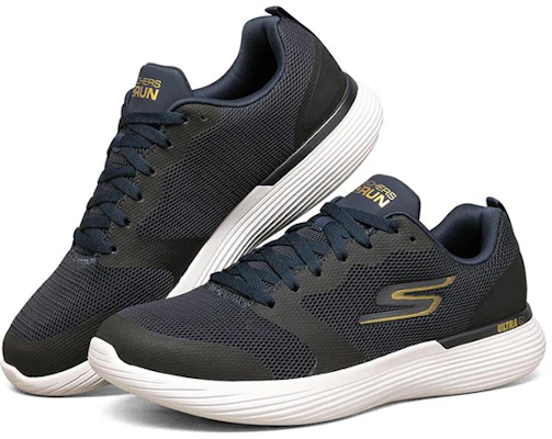 Skechers Go Run 400 V2 Lage Sneakers Blauw Navy 220027-NVGD Lookbook Skechers Go Run 400 V2 Lage Sneakers Blauw Navy 220027-NVGD