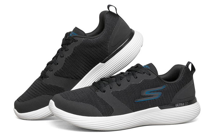 Lookbook Skechers Go Run 400 V2 Nero Basso 220027-BLK
