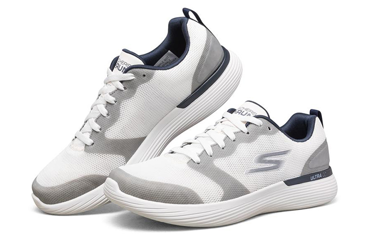 Lookbook Skechers Go Run 400 V2 White/Gray 220027-WLGB