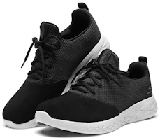 Lookbook Skechers Go Run 600 'Black Grey' 55077-BKGY