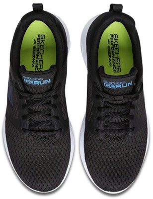 Skechers GO RUN 600 網布 輕質 透氣 低筒 跑步鞋 男款 黑 Shop Skechers GO RUN 600 網布 輕質 透氣 低筒 跑步鞋 男款 黑