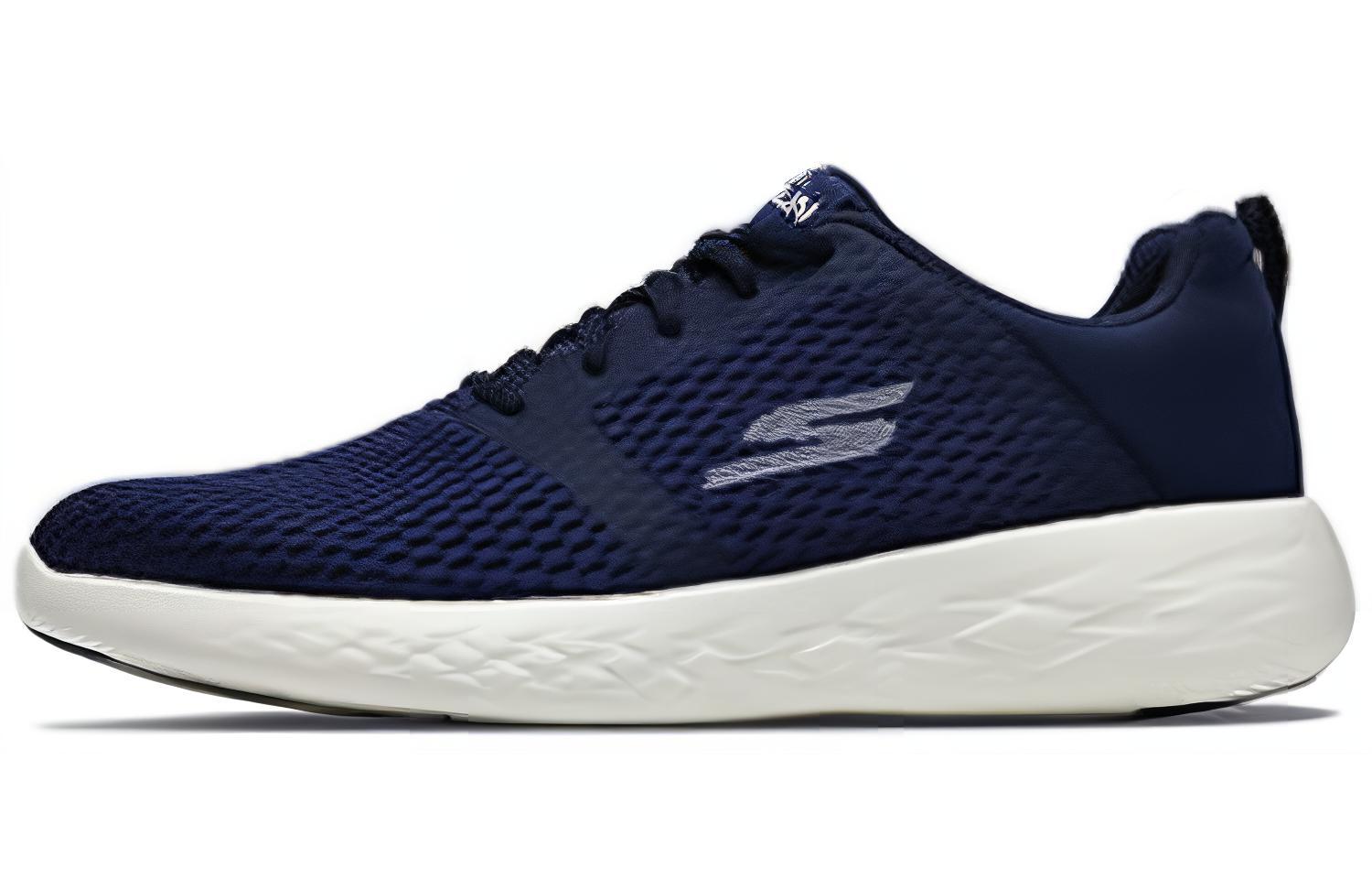 Skechers Go Run 600 'Blue Mesh Lightweight Running' 55074-NVY