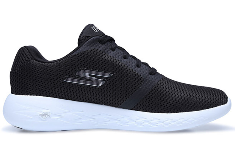 Order Skechers Go Run 600 'Comodidad Ligera Negro' 55061-BKW