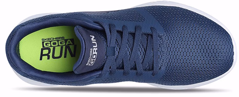 Skechers Go Run 600 'Keselesaan Biru Laut' 55061-NVY Shop Skechers Go Run 600 'Keselesaan Biru Laut' 55061-NVY