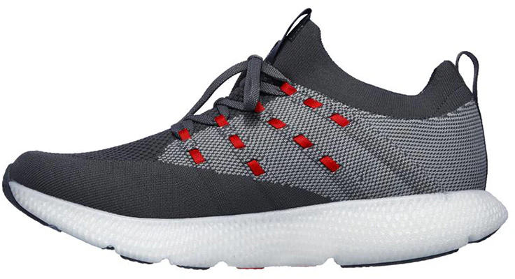Skechers Go Run 7 'Abu-Abu Hitam Merah' 55219-CCRD Buy Skechers Go Run 7 'Abu-Abu Hitam Merah' 55219-CCRD