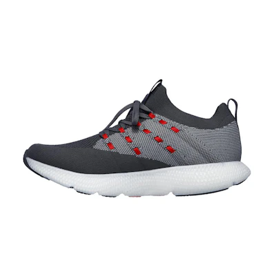 Skechers Go Run 7 'Grey Black Red'