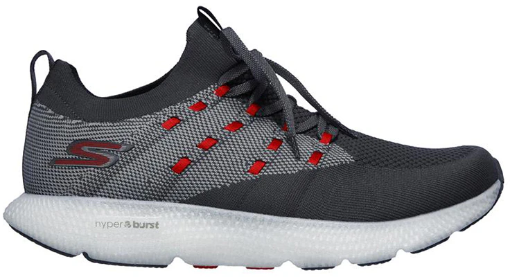 Skechers Go Run 7 'Abu-Abu Hitam Merah' 55219-CCRD Order Skechers Go Run 7 'Abu-Abu Hitam Merah' 55219-CCRD