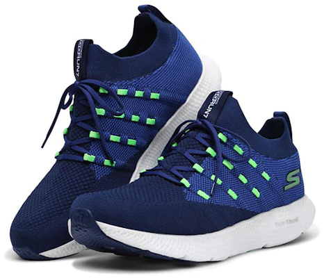 Skechers GO RUN 7 低筒 跑步鞋 男版 海軍藍 Lookbook Skechers GO RUN 7 低筒 跑步鞋 男版 海軍藍