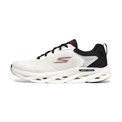 Skechers GO RUN SWIRL TECH SPEED 'White Black'