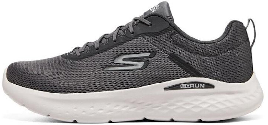 Skechers GO RUN 輕奇系列 減震防滑耐磨 低筒 跑步鞋 男款 灰色 Buy Skechers GO RUN 輕奇系列 減震防滑耐磨 低筒 跑步鞋 男款 灰色