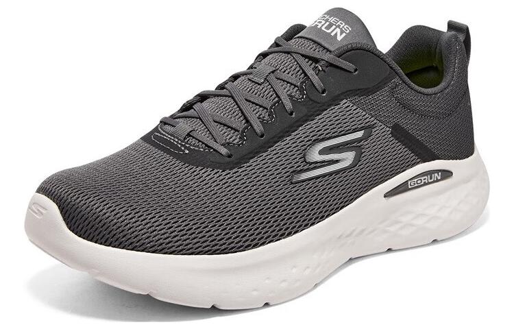 Order Skechers GO RUN 輕奇系列 減震防滑耐磨 低筒 跑步鞋 男款 灰色