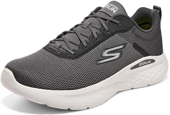 Skechers GO RUN 輕奇系列 減震防滑耐磨 低筒 跑步鞋 男款 灰色 Order Skechers GO RUN 輕奇系列 減震防滑耐磨 低筒 跑步鞋 男款 灰色