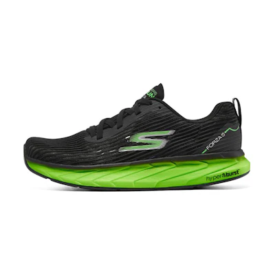 Skechers GO RUN 'Black Neon Green'