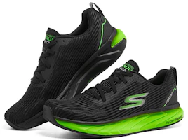 Lookbook Skechers GO RUN 輕便 低幫 跑步鞋 男款 檸檬色 舒適休閒