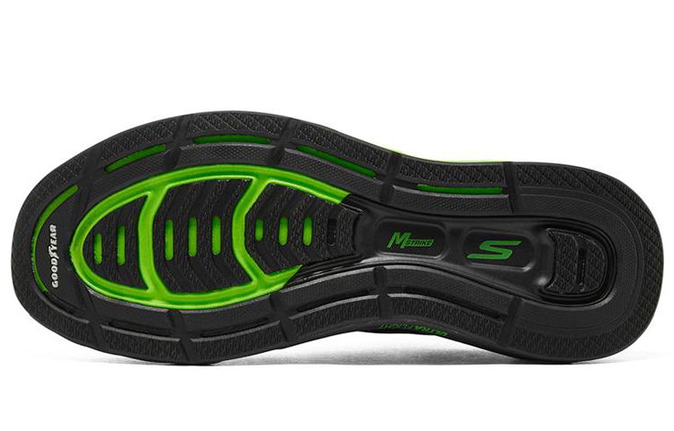 クロス Buy Skechers GO RUN 'Black Neon Green' 246007-BKLM - Novelship