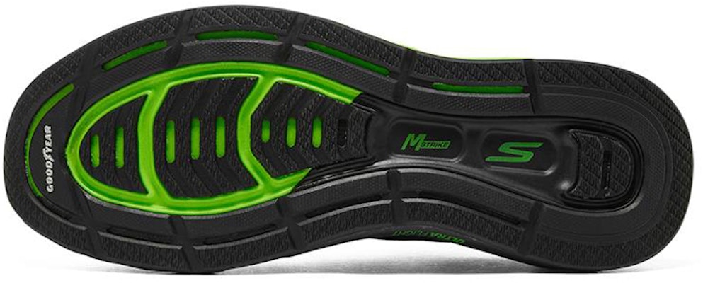 Skechers GO RUN 'Hitam Hijau Neon' 246007-BKLM Purchase Skechers GO RUN 'Hitam Hijau Neon' 246007-BKLM