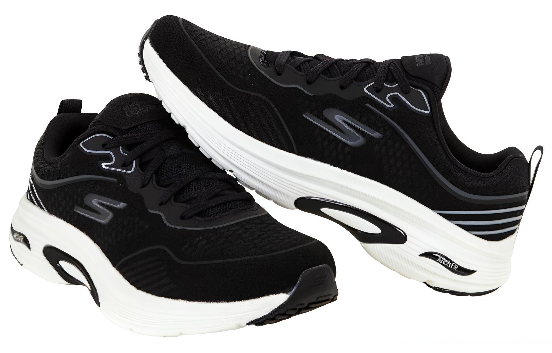 Lookbook Skechers GO RUN Arch Fit 'Hitam Putih' 220627-BKW