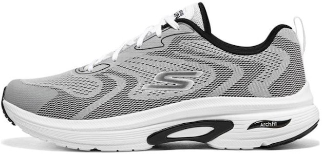 スケッチャーズ GO RUN Arch Fit グレー/ホワイト 220631-WBK Buy スケッチャーズ GO RUN Arch Fit グレー/ホワイト 220631-WBK
