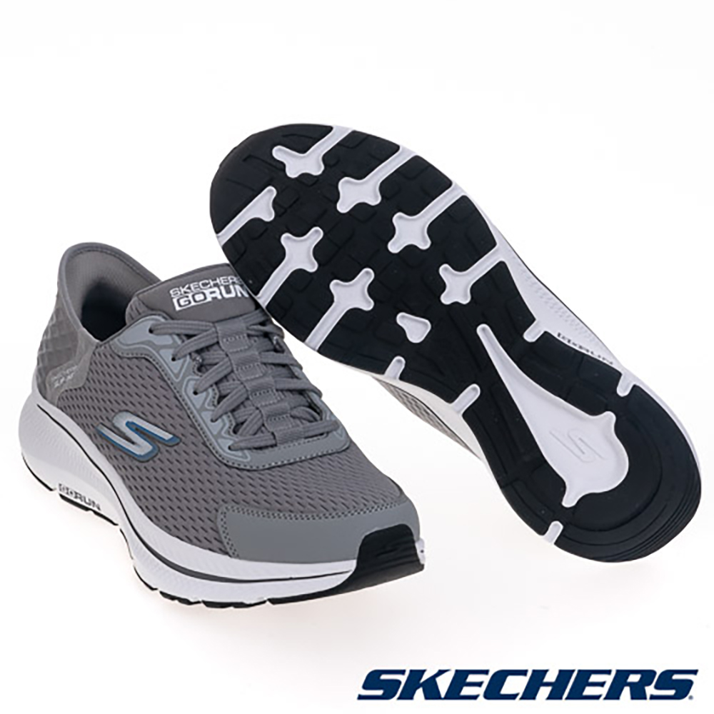 Shop スケッチャーズ ゴーラン コンシステント 2.0 ランニングシューズ グレーアッシュ 220863GRY