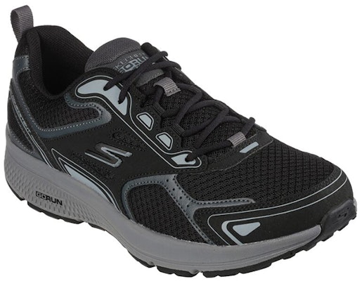 Skechers GO RUN 持之以恆跑步鞋 男款 黑灰 Lookbook Skechers GO RUN 持之以恆跑步鞋 男款 黑灰