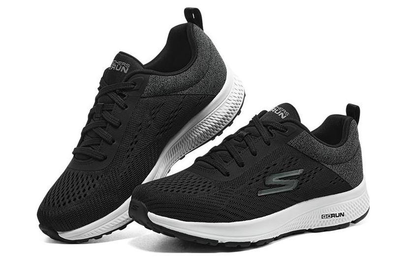 Lookbook 斯凯奇 GO RUN Consistent '黑灰色' 运动鞋 894140-BKGY