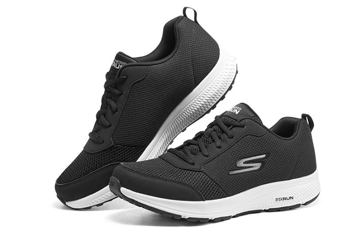 Lookbook Skechers GO RUN 一致款 '黑白' 894110-BKW