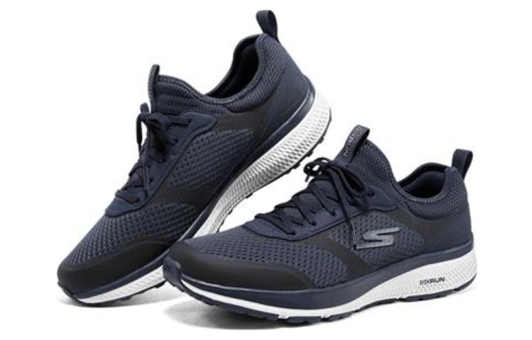 Lookbook Skechers GO RUN Consistent 'Biru Gelap' 220102-NVY