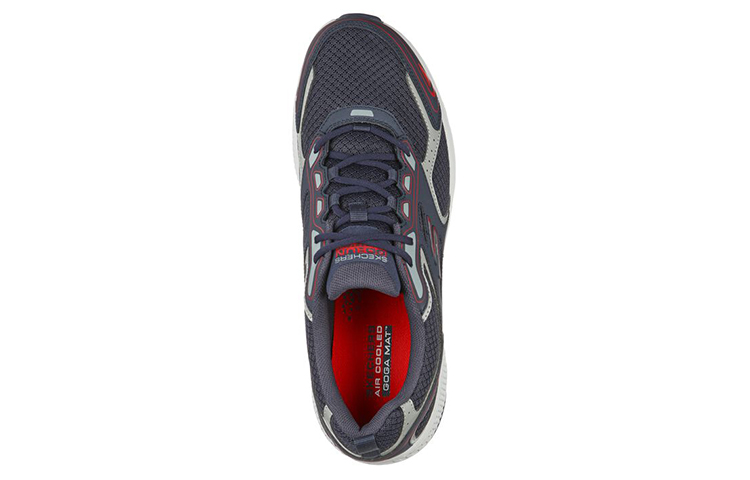 Lookbook Skechers Go Run Consistent 'Navy Red' Lelaki 220034-NVRD
