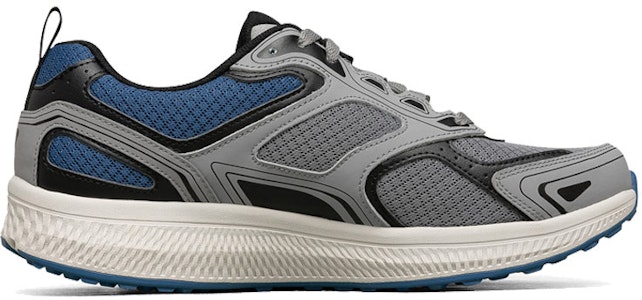 Skechers GO RUN 持久遗迹 低筒 跑步鞋 男款 灰蓝 Order Skechers GO RUN 持久遗迹 低筒 跑步鞋 男款 灰蓝