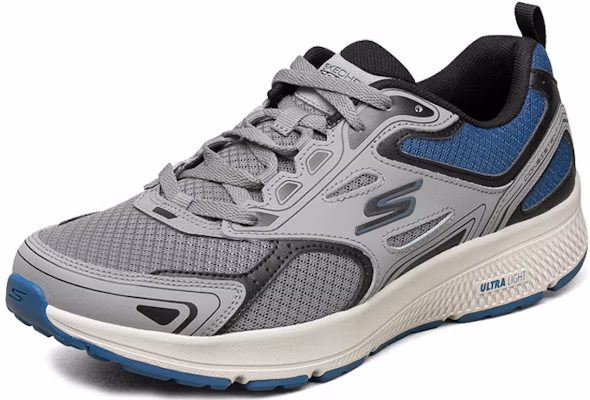 Skechers Go Run Consistent Vestige Grey/Blue 220081-GYBL Lookbook Skechers Go Run Consistent Vestige Grey/Blue 220081-GYBL