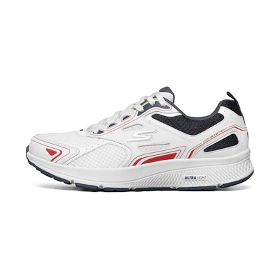 Skechers Go Run Consistent White/Black/Red