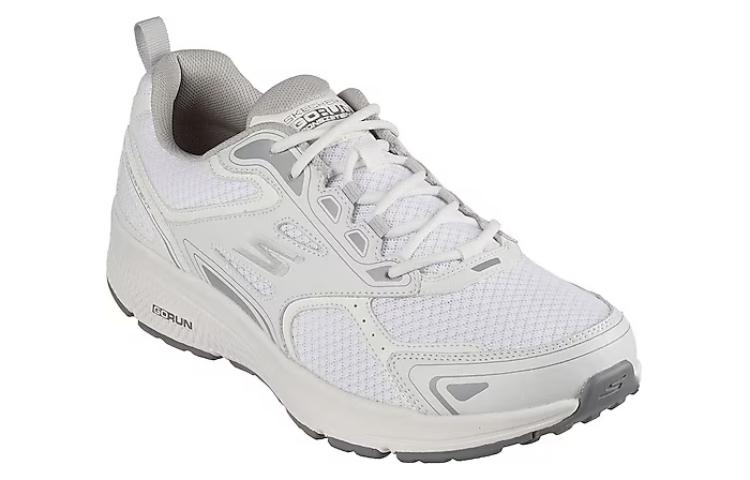 Lookbook Skechers Go Run Consistent ''Weiß Grau'' 220034-WGY