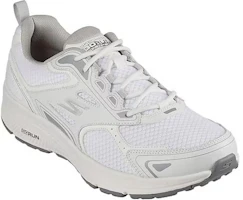 Lookbook Skechers Go Run Consistent 'Putih Abu-abu' 220034-WGY