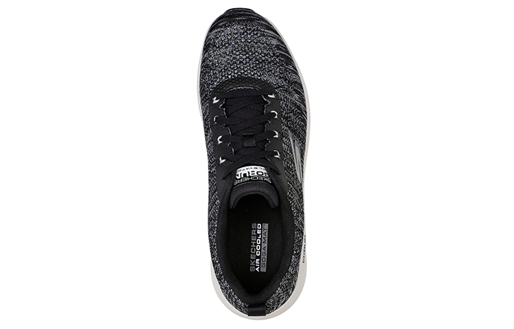 Shop Skechers Go Run Elevate 'Black Grey' 220187-BKGY